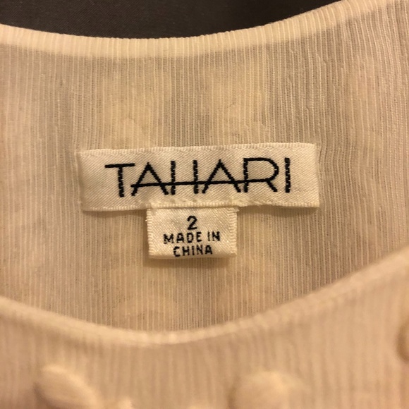 NWOT Silk Pearl-Silver Bead/Weave Camisole Tank - Picture 9 of 14